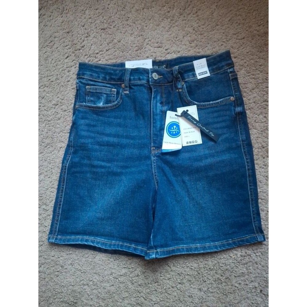 Judy Blue large high waisted tummy control shorts size L